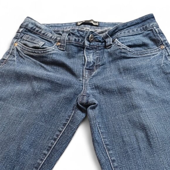 AuthenticY2K Bongo Tokyo Low Rise Bootcut Jeans Size 7 Stretch Denim 2000s Style - Picture 7 of 15